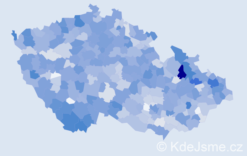 Jméno: 'Šarlota', počet výskytů 1806 v celé ČR