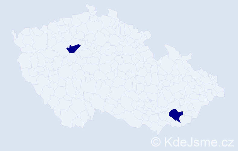 Jméno: 'Julia Nikolajevna', počet výskytů 2 v celé ČR