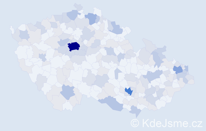 Jméno: 'Lena', počet výskytů 333 v celé ČR