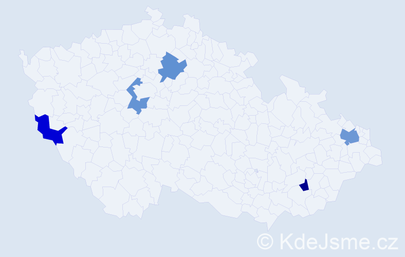 Jméno: 'Van Muoi', počet výskytů 6 v celé ČR