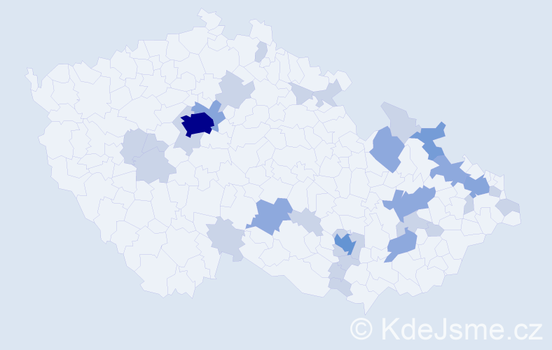 Jméno: 'Alexandros', počet výskytů 59 v celé ČR