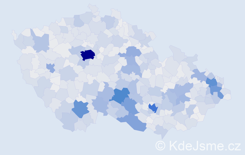 Jméno: 'Bohumír', počet výskytů 4098 v celé ČR