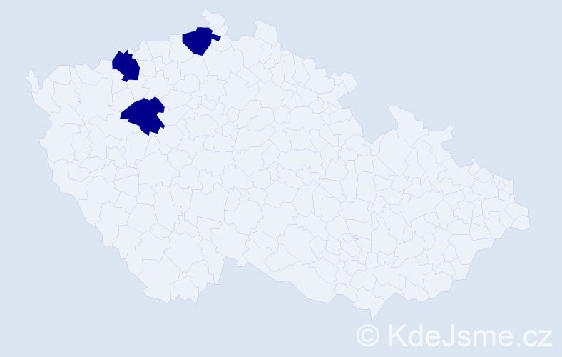 Jméno: 'Kim Nhung', počet výskytů 3 v celé ČR