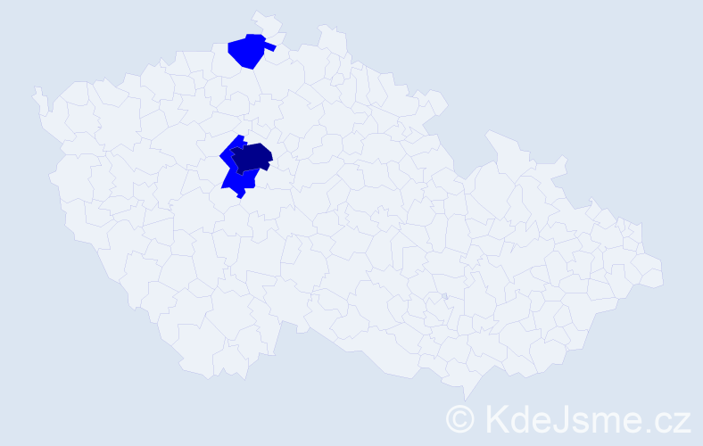 Jméno: 'Natalie Rose', počet výskytů 4 v celé ČR