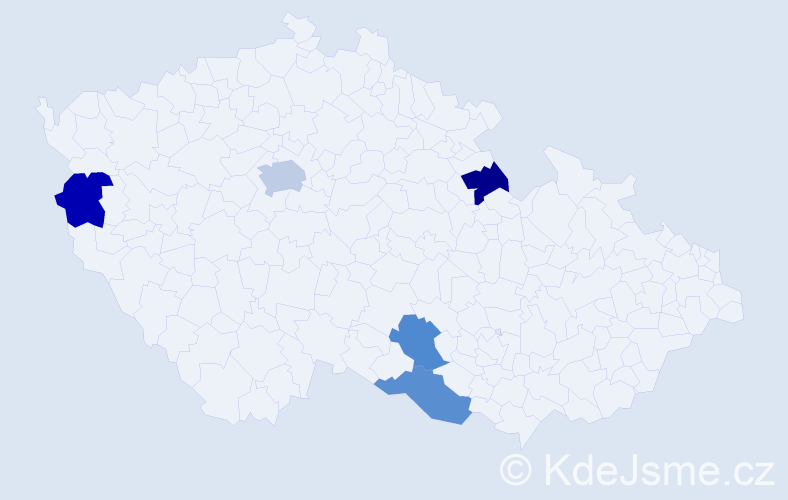 Jméno: 'Huu Phuc', počet výskytů 6 v celé ČR