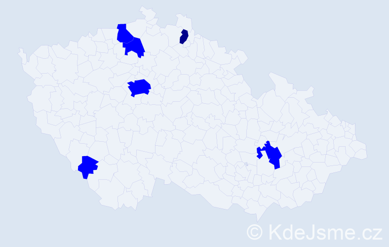 Jméno: 'Semen', počet výskytů 7 v celé ČR