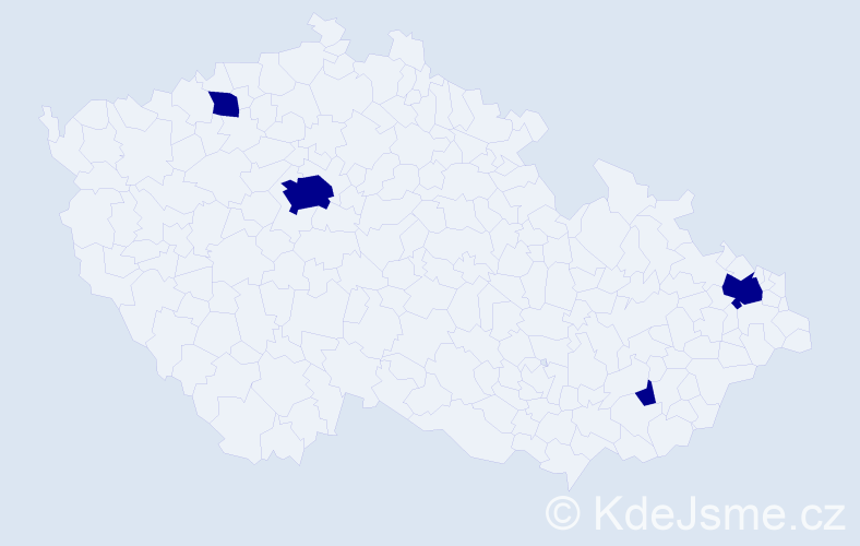 Jméno: 'Quynh Vy', počet výskytů 4 v celé ČR