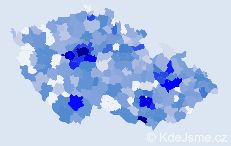 Jméno: 'Stella', počet výskytů 1406 v celé ČR