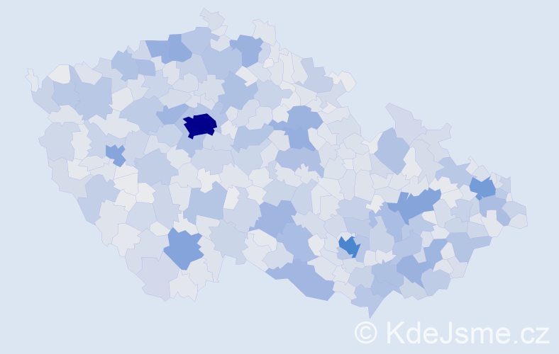 Jméno: 'Radek', počet výskytů 58053 v celé ČR