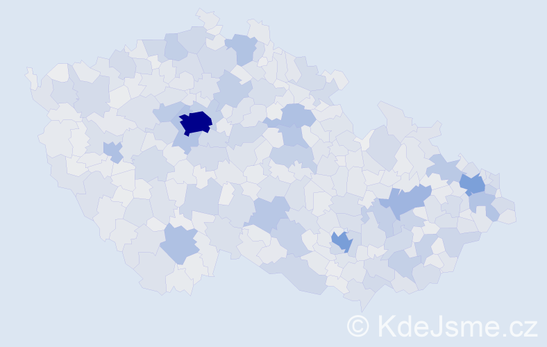 Jméno: 'Vojtěch', počet výskytů 47567 v celé ČR