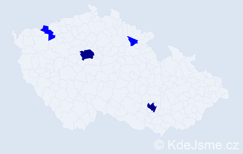 Jméno: 'Renee', počet výskytů 6 v celé ČR