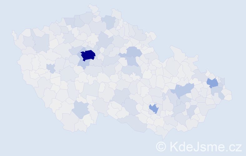 Jméno: 'Otakar', počet výskytů 7027 v celé ČR