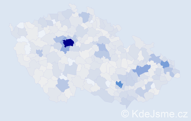 Jméno: 'Stela', počet výskytů 1473 v celé ČR