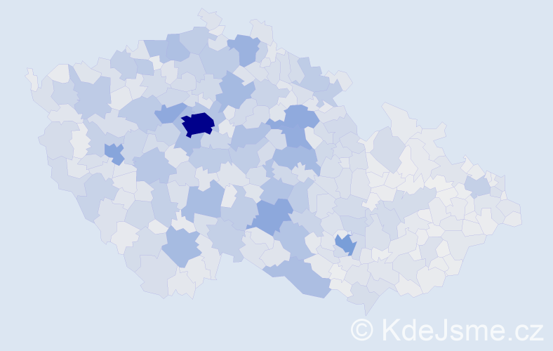 Jméno: 'Luboš', počet výskytů 22249 v celé ČR