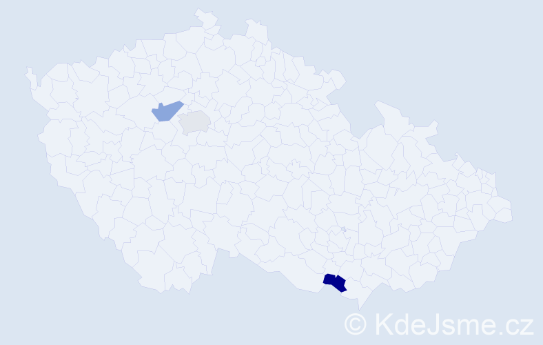 Jméno: 'George Alexander', počet výskytů 3 v celé ČR