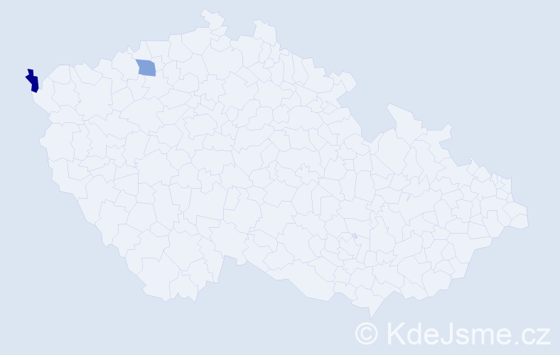 Jméno: 'Klaus Walter', počet výskytů 2 v celé ČR