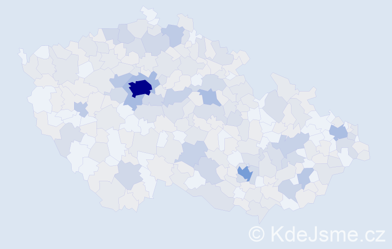 Jméno: 'Ela', počet výskytů 613 v celé ČR