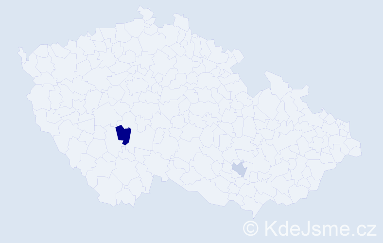Jméno: 'Xuan Quyet', počet výskytů 2 v celé ČR