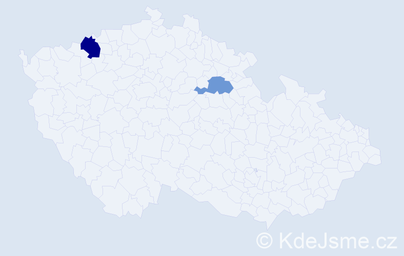 Jméno: 'Hoang Vu', počet výskytů 3 v celé ČR