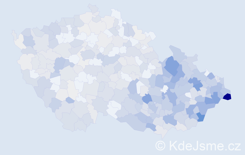 Jméno: 'Aloisie', počet výskytů 1146 v celé ČR