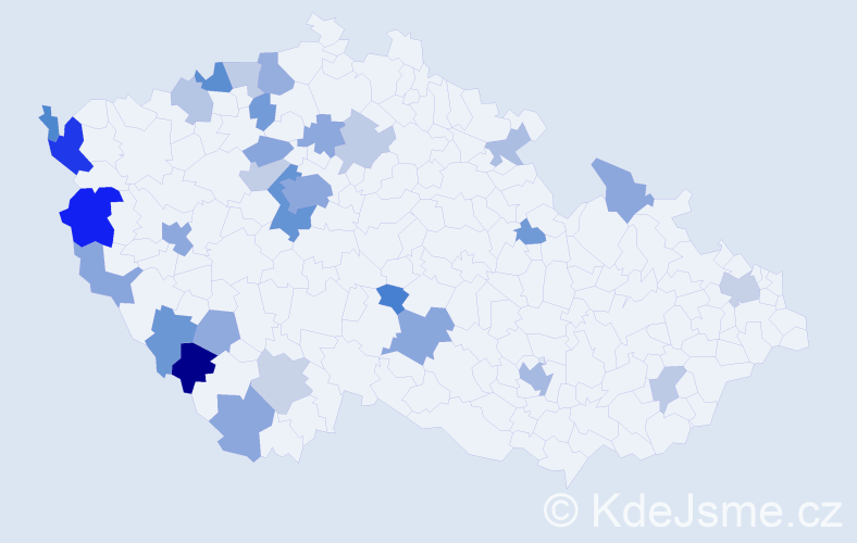 Jméno: 'Minh Anh', počet výskytů 62 v celé ČR