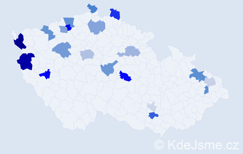 Jméno: 'Duy Anh', počet výskytů 29 v celé ČR