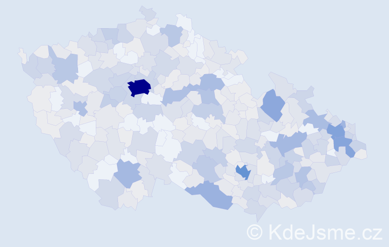 Jméno: 'Otilie', počet výskytů 946 v celé ČR