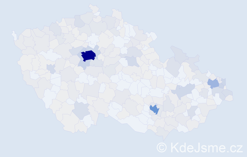 Jméno: 'Sofia', počet výskytů 797 v celé ČR