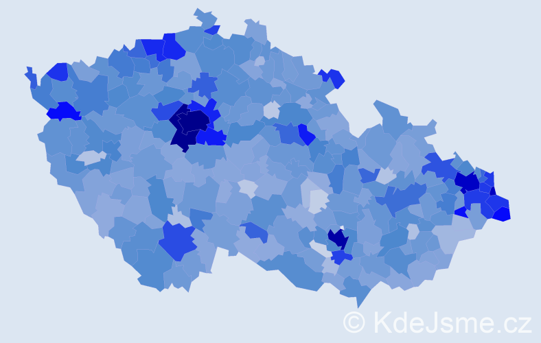 Jméno: 'Laura', počet výskytů 4592 v celé ČR