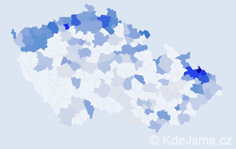 Jméno: 'Liana', počet výskytů 419 v celé ČR