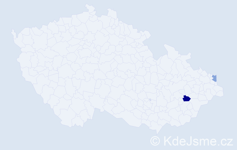 Jméno: 'Filip Ilja', počet výskytů 2 v celé ČR