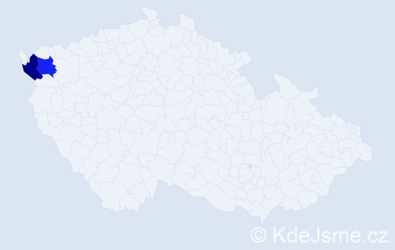 Jméno: 'Dac Trung', počet výskytů 2 v celé ČR