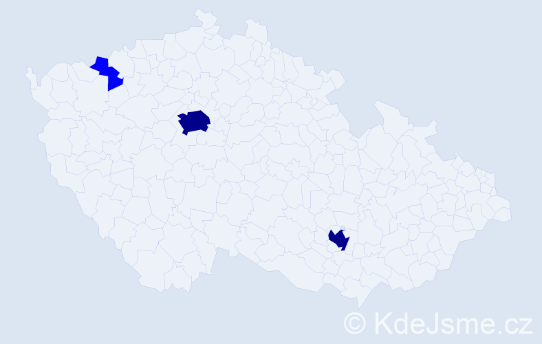 Jméno: 'Renee', počet výskytů 5 v celé ČR