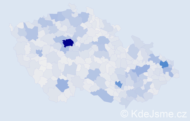 Jméno: 'Kamila', počet výskytů 18913 v celé ČR