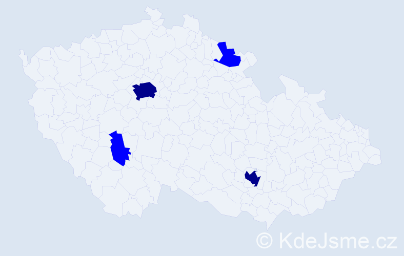Jméno: 'Laurence', počet výskytů 6 v celé ČR