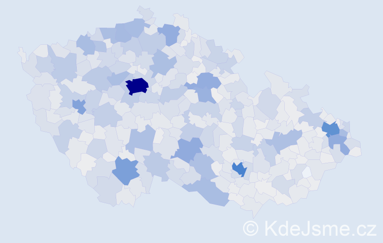 Jméno: 'Drahoslava', počet výskytů 3767 v celé ČR