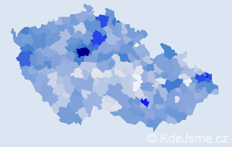 Jméno: 'Katarína', počet výskytů 3514 v celé ČR