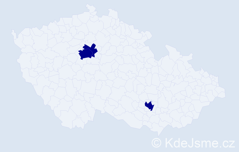 Jméno: 'Lotfi', počet výskytů 3 v celé ČR