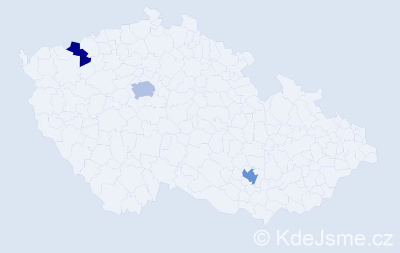 Jméno: 'Renee', počet výskytů 5 v celé ČR