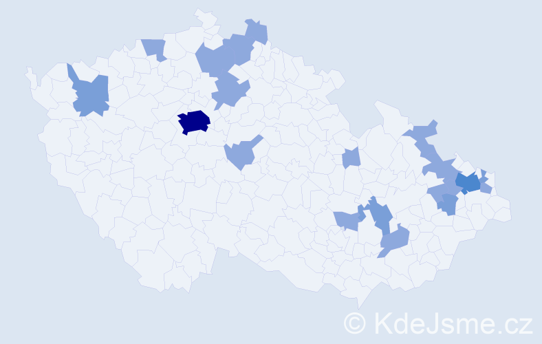 Jméno: 'Jolanda', počet výskytů 32 v celé ČR