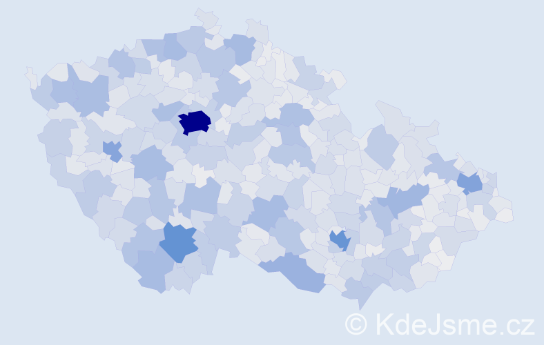 Jméno: 'Růžena', počet výskytů 28952 v celé ČR
