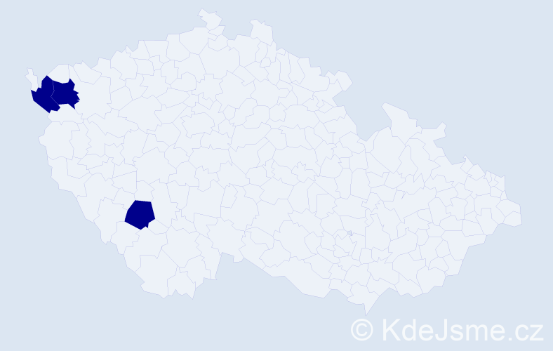 Jméno: 'Trung Quan', počet výskytů 3 v celé ČR