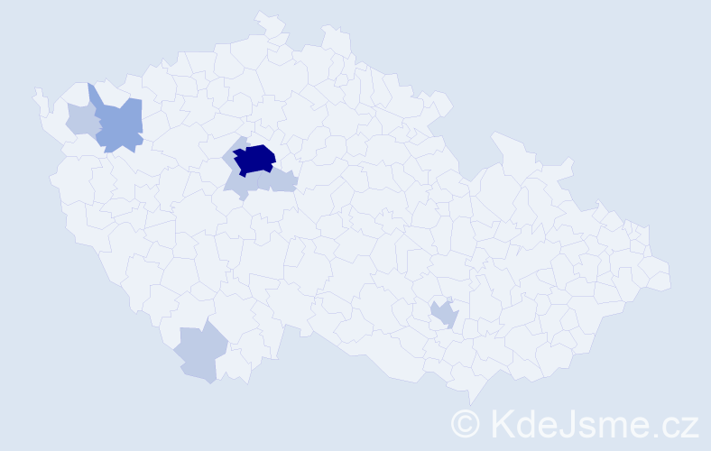 Jméno: 'Ildar', počet výskytů 17 v celé ČR