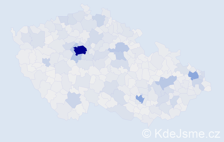 Jméno: 'Otakar', počet výskytů 6702 v celé ČR