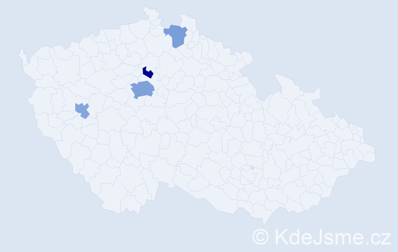 Jméno: 'Kamoliddin', počet výskytů 9 v celé ČR