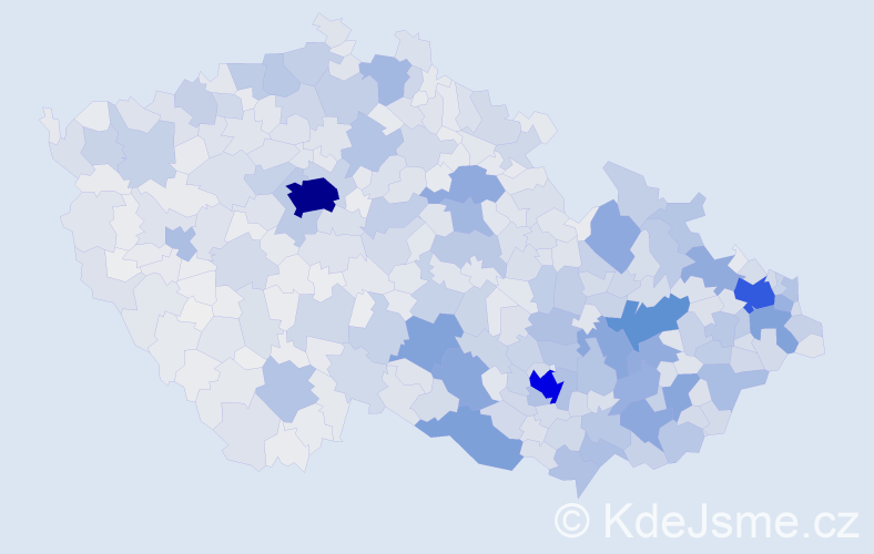 Jméno: 'Lubomír', počet výskytů 25266 v celé ČR