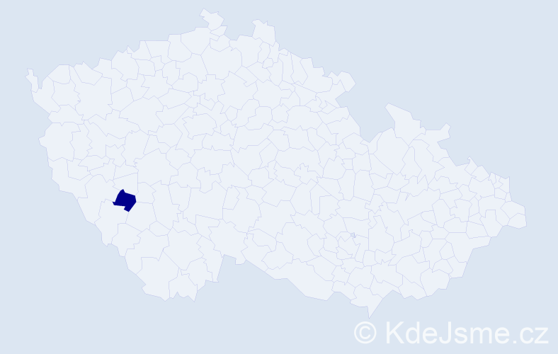 Jméno: 'Jordan Adam', počet výskytů 1 v celé ČR