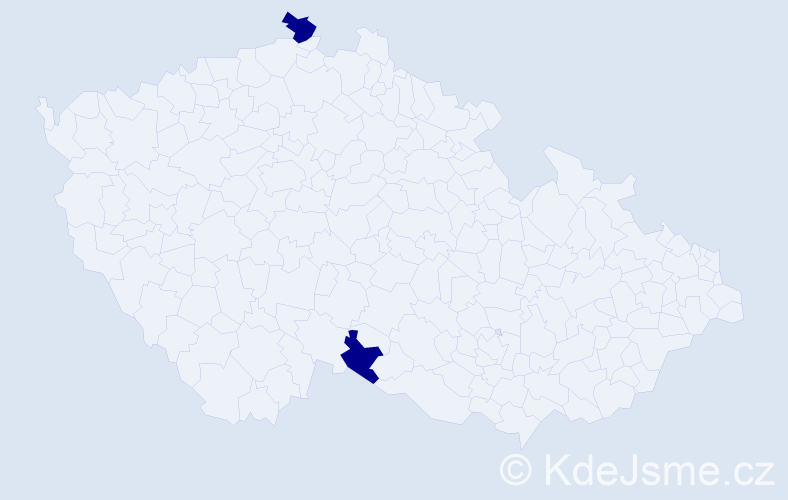 Jméno: 'Roman Alexandr', počet výskytů 2 v celé ČR