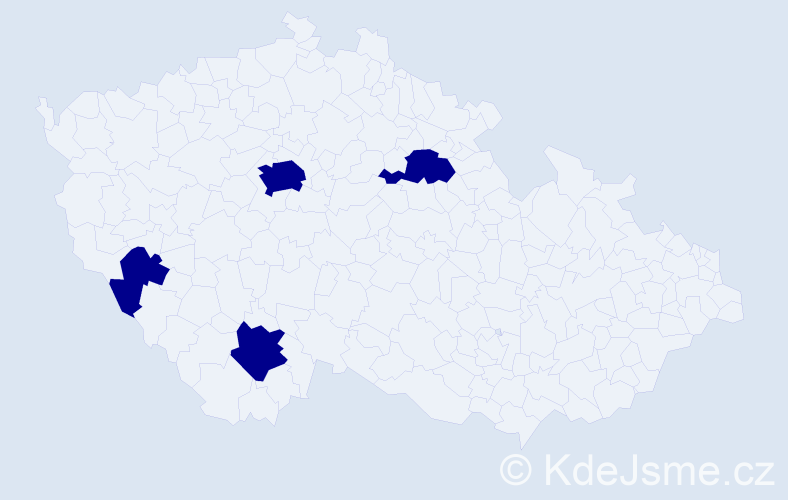 Jméno: 'Thuc Anh', počet výskytů 4 v celé ČR