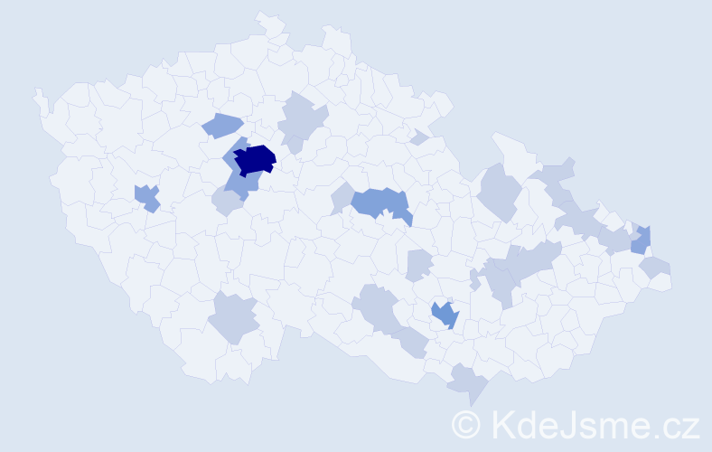 Jméno: 'Salome', počet výskytů 47 v celé ČR